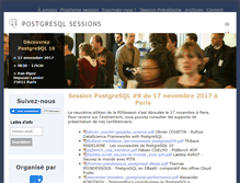 Tablet Screenshot of postgresql-sessions.org
